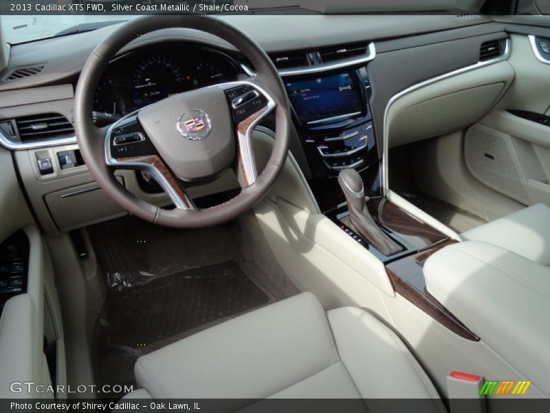 Silver Coast Metallic / Shale/Cocoa 2013 Cadillac XTS FWD