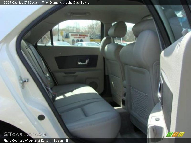 White Diamond / Light Gray/Ebony 2005 Cadillac CTS Sedan