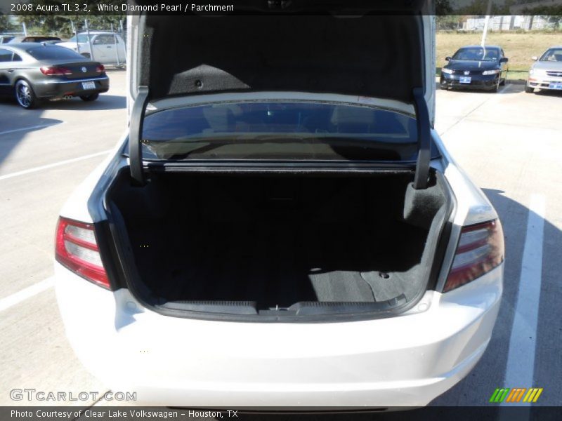 White Diamond Pearl / Parchment 2008 Acura TL 3.2