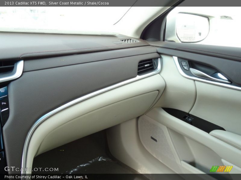 Silver Coast Metallic / Shale/Cocoa 2013 Cadillac XTS FWD