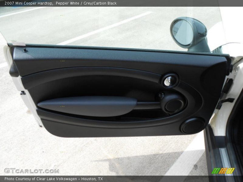 Pepper White / Grey/Carbon Black 2007 Mini Cooper Hardtop