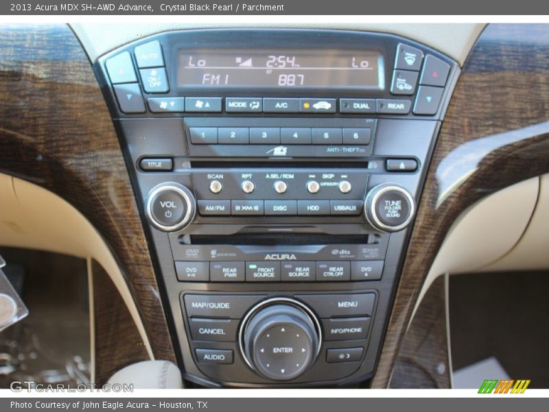 Crystal Black Pearl / Parchment 2013 Acura MDX SH-AWD Advance