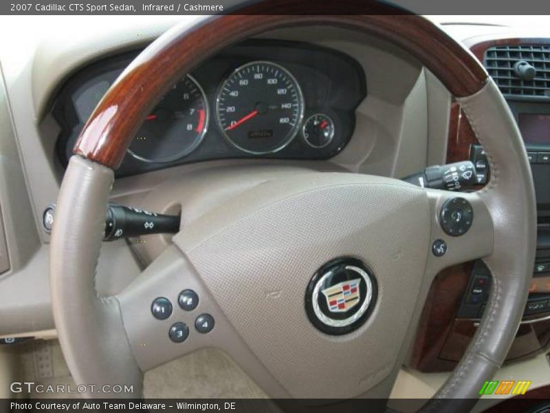Infrared / Cashmere 2007 Cadillac CTS Sport Sedan