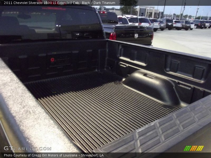 Black / Dark Titanium 2011 Chevrolet Silverado 1500 LS Extended Cab