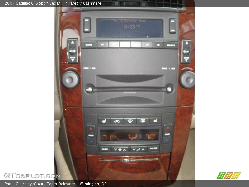 Infrared / Cashmere 2007 Cadillac CTS Sport Sedan