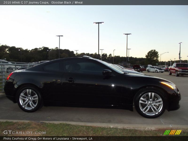 Obsidian Black / Wheat 2010 Infiniti G 37 Journey Coupe