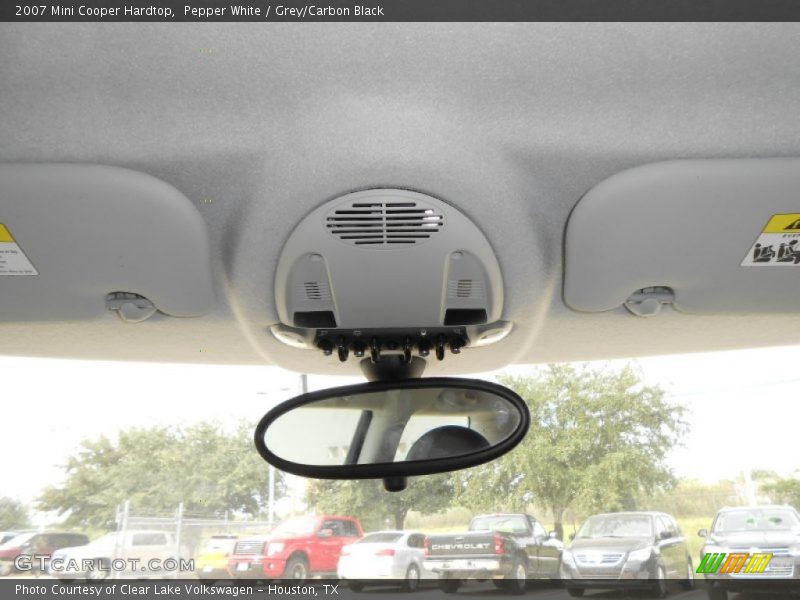 Pepper White / Grey/Carbon Black 2007 Mini Cooper Hardtop