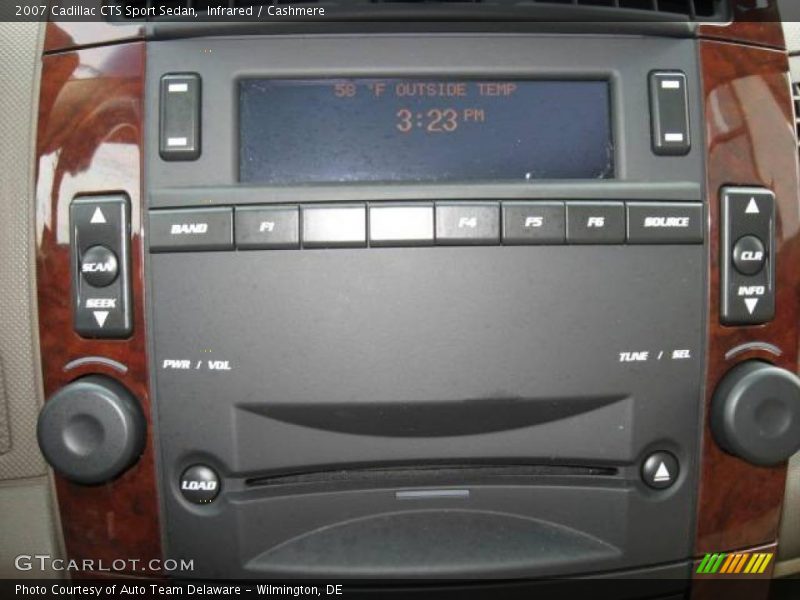 Infrared / Cashmere 2007 Cadillac CTS Sport Sedan