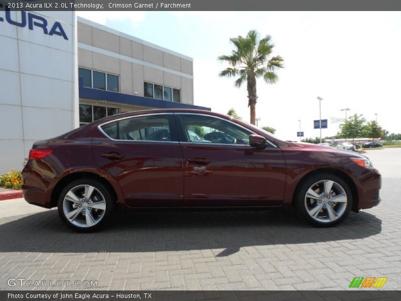 Crimson Garnet / Parchment 2013 Acura ILX 2.0L Technology