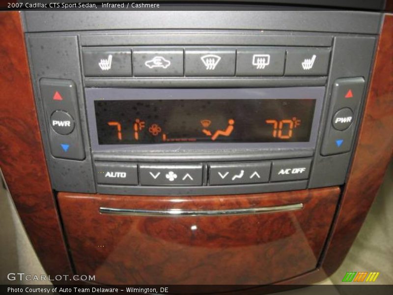 Infrared / Cashmere 2007 Cadillac CTS Sport Sedan