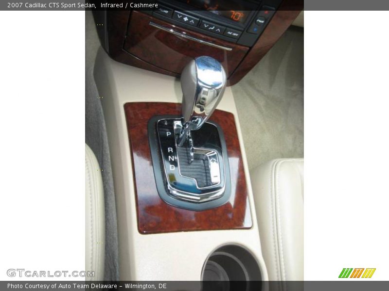 Infrared / Cashmere 2007 Cadillac CTS Sport Sedan
