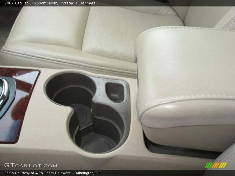Infrared / Cashmere 2007 Cadillac CTS Sport Sedan