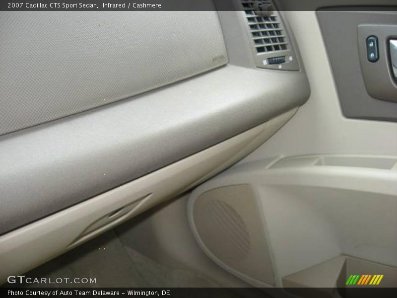 Infrared / Cashmere 2007 Cadillac CTS Sport Sedan