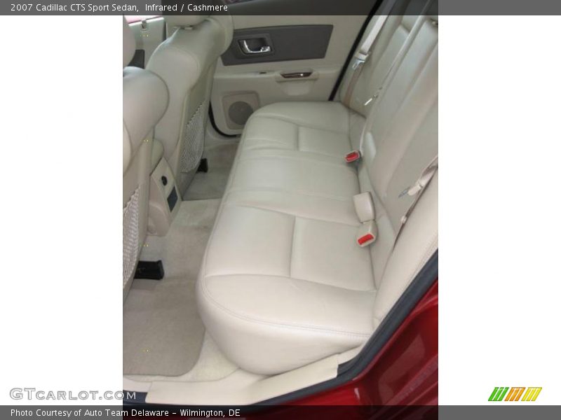 Infrared / Cashmere 2007 Cadillac CTS Sport Sedan