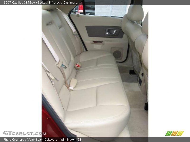 Infrared / Cashmere 2007 Cadillac CTS Sport Sedan