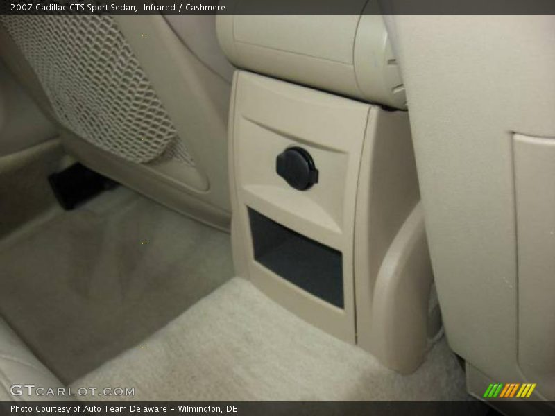 Infrared / Cashmere 2007 Cadillac CTS Sport Sedan
