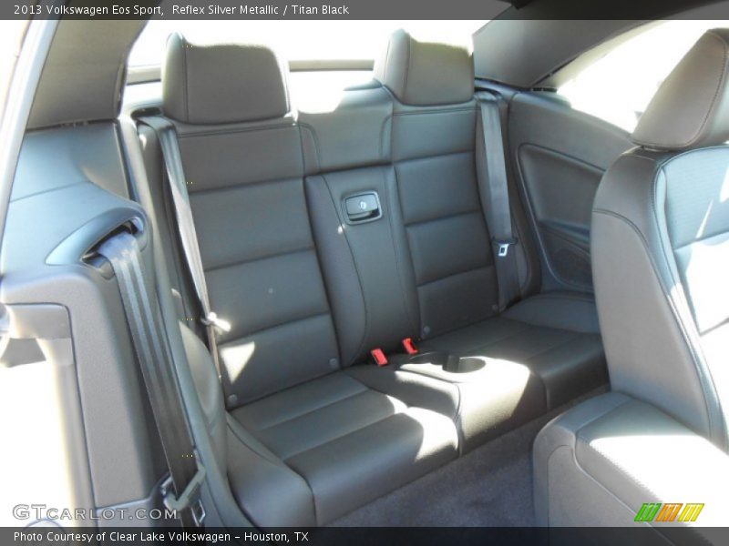 Reflex Silver Metallic / Titan Black 2013 Volkswagen Eos Sport