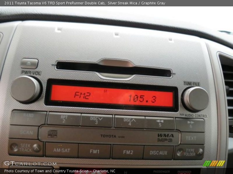 Silver Streak Mica / Graphite Gray 2011 Toyota Tacoma V6 TRD Sport PreRunner Double Cab
