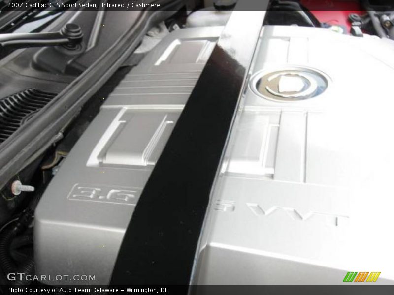 Infrared / Cashmere 2007 Cadillac CTS Sport Sedan