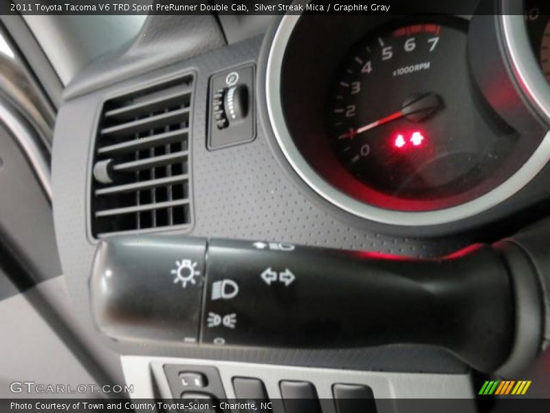Silver Streak Mica / Graphite Gray 2011 Toyota Tacoma V6 TRD Sport PreRunner Double Cab