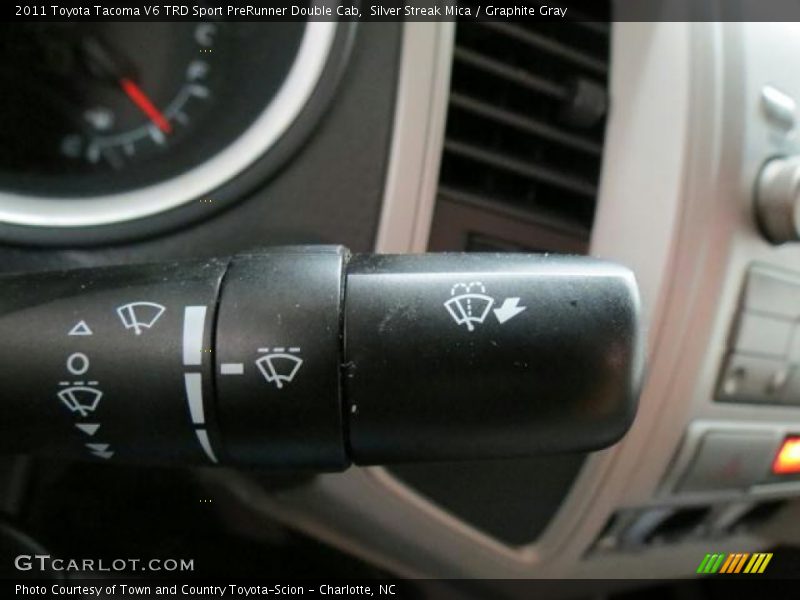 Silver Streak Mica / Graphite Gray 2011 Toyota Tacoma V6 TRD Sport PreRunner Double Cab