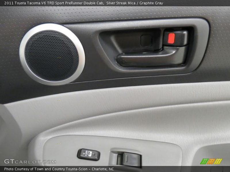 Silver Streak Mica / Graphite Gray 2011 Toyota Tacoma V6 TRD Sport PreRunner Double Cab