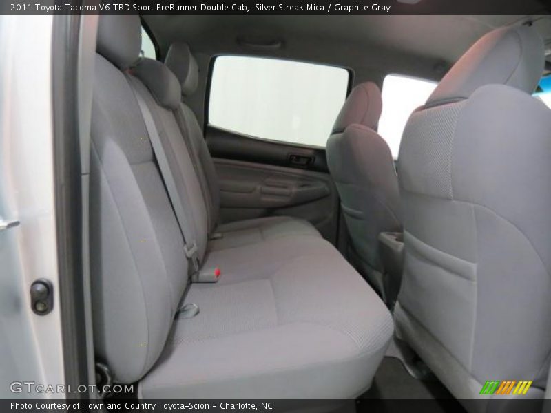 Silver Streak Mica / Graphite Gray 2011 Toyota Tacoma V6 TRD Sport PreRunner Double Cab