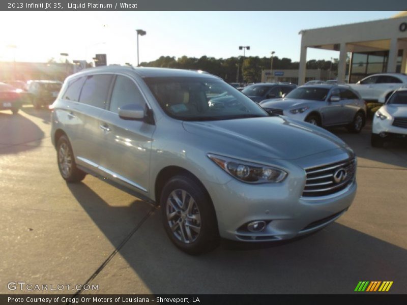 Liquid Platinum / Wheat 2013 Infiniti JX 35