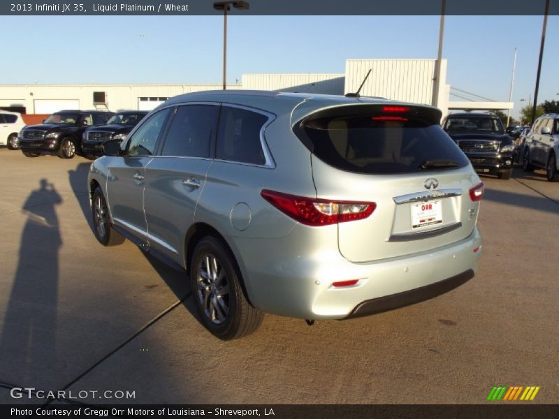 Liquid Platinum / Wheat 2013 Infiniti JX 35