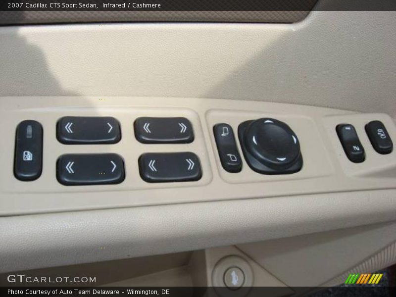 Infrared / Cashmere 2007 Cadillac CTS Sport Sedan