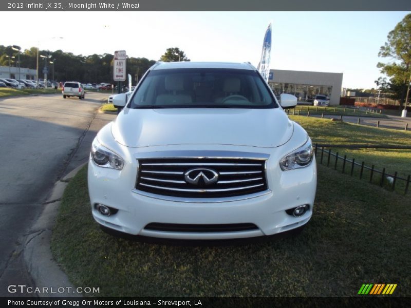 Moonlight White / Wheat 2013 Infiniti JX 35