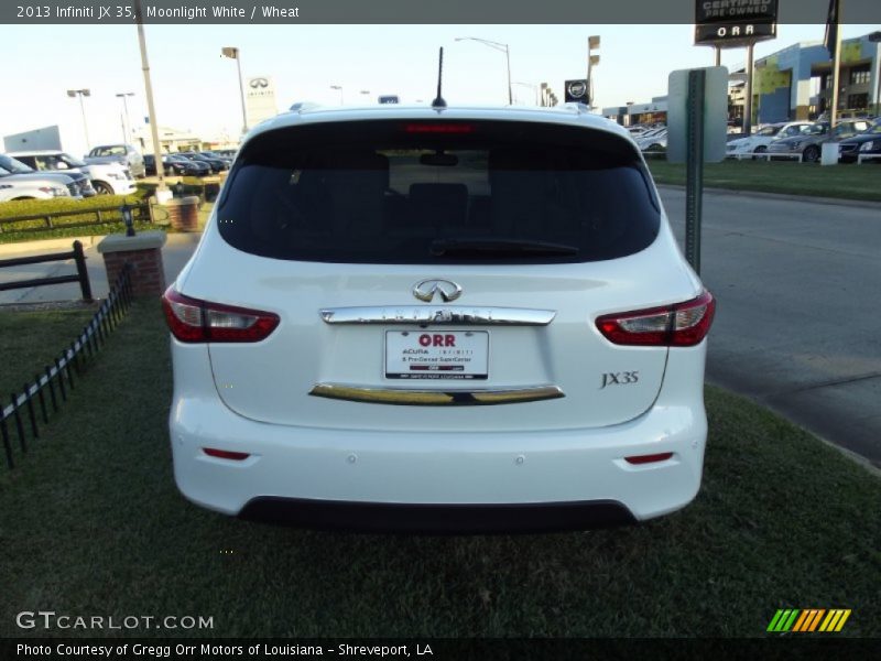 Moonlight White / Wheat 2013 Infiniti JX 35