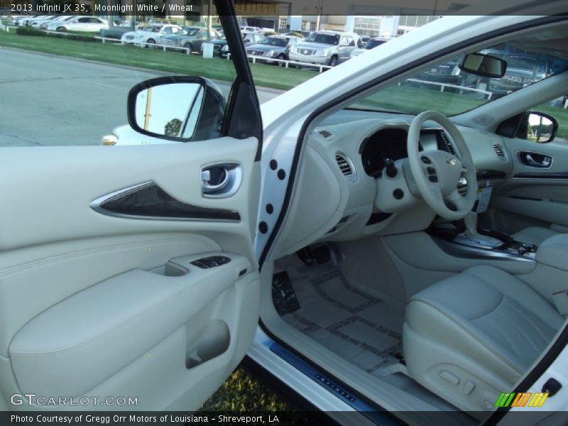 Moonlight White / Wheat 2013 Infiniti JX 35