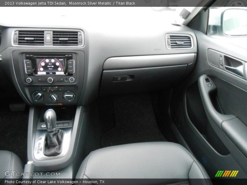 Moonrock Silver Metallic / Titan Black 2013 Volkswagen Jetta TDI Sedan