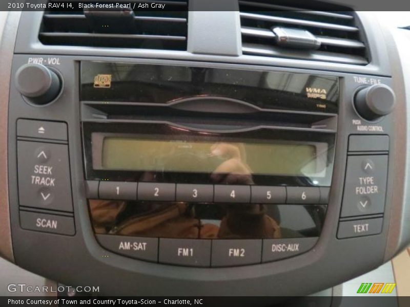 Black Forest Pearl / Ash Gray 2010 Toyota RAV4 I4