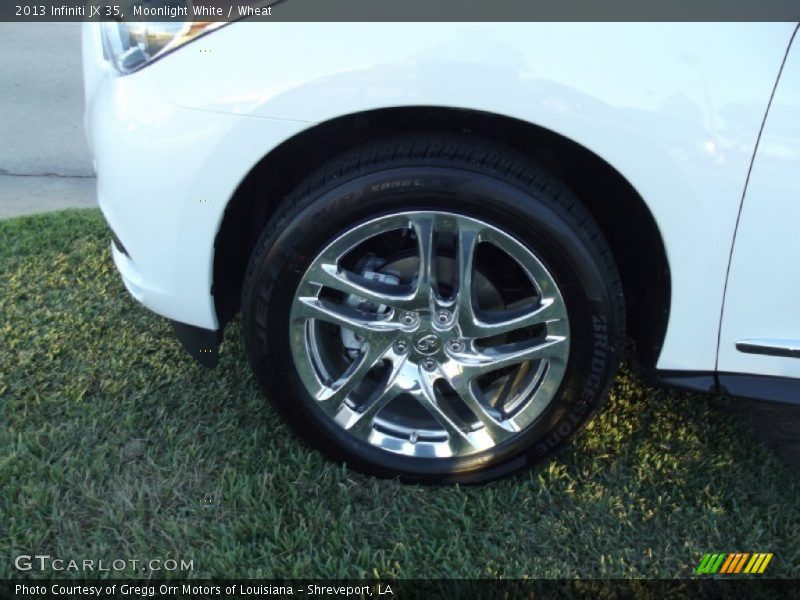 Moonlight White / Wheat 2013 Infiniti JX 35