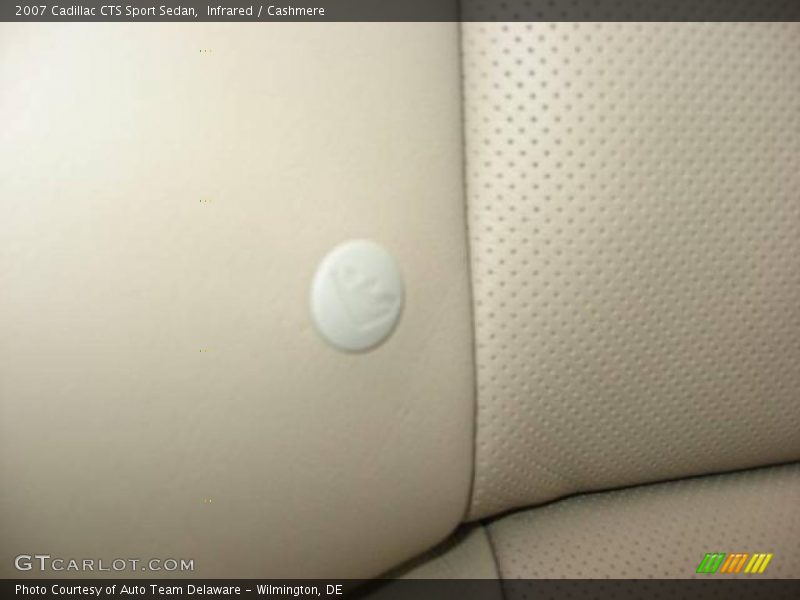 Infrared / Cashmere 2007 Cadillac CTS Sport Sedan