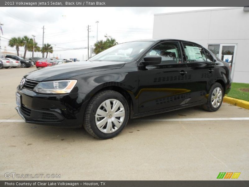 Black Uni / Titan Black 2013 Volkswagen Jetta S Sedan