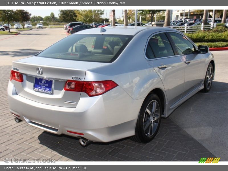 Silver Moon / Special Edition Ebony/Red 2013 Acura TSX Special Edition