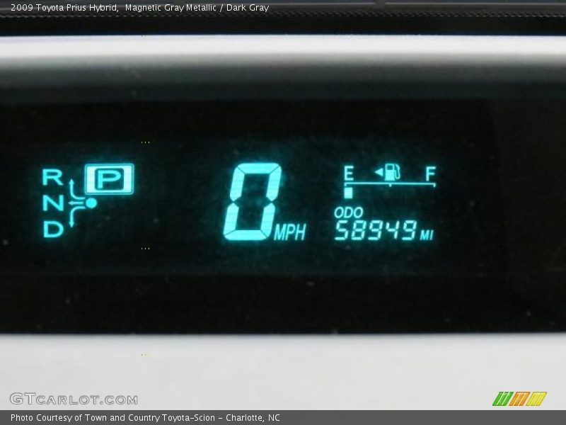 Magnetic Gray Metallic / Dark Gray 2009 Toyota Prius Hybrid