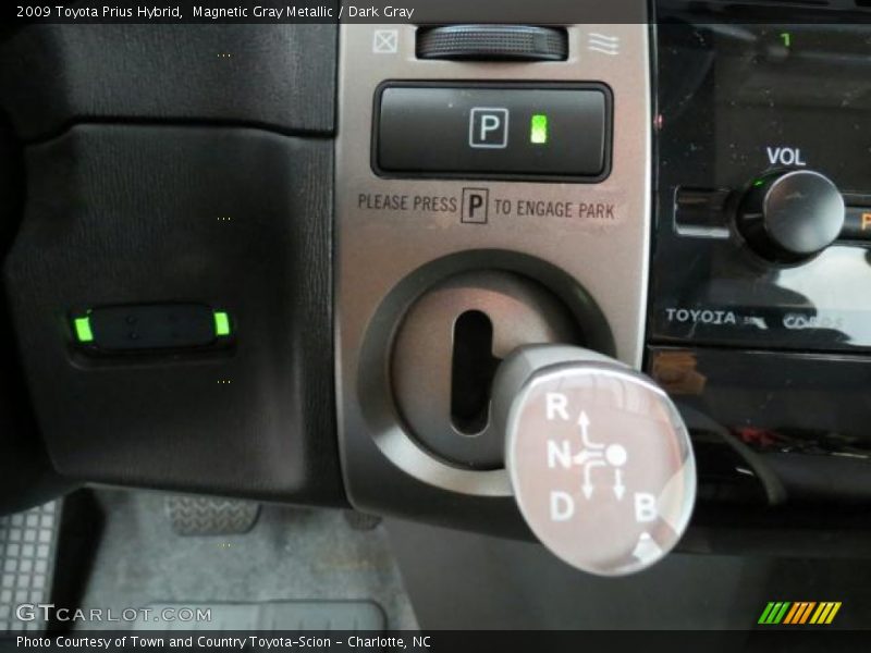 Magnetic Gray Metallic / Dark Gray 2009 Toyota Prius Hybrid