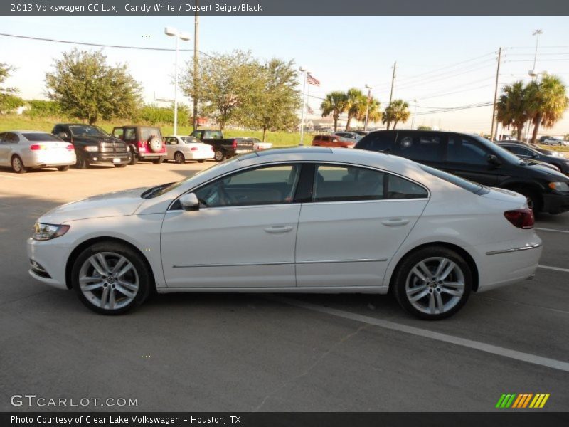 Candy White / Desert Beige/Black 2013 Volkswagen CC Lux