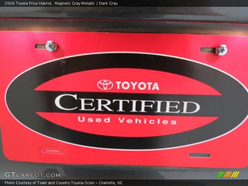 Magnetic Gray Metallic / Dark Gray 2009 Toyota Prius Hybrid
