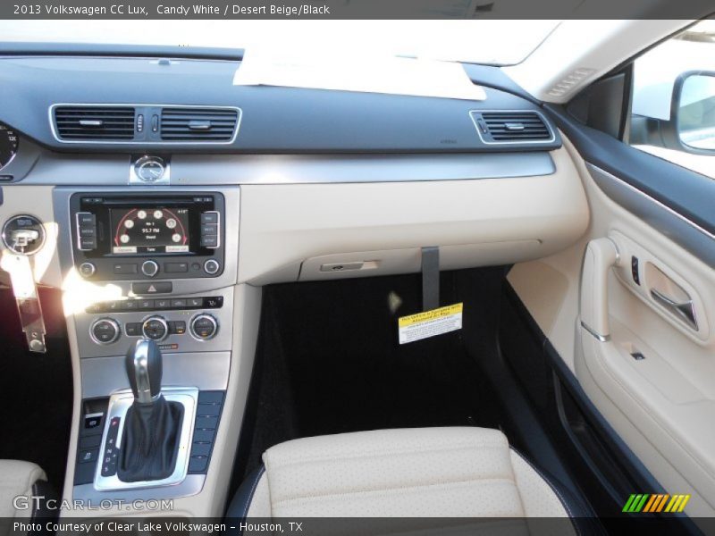 Candy White / Desert Beige/Black 2013 Volkswagen CC Lux