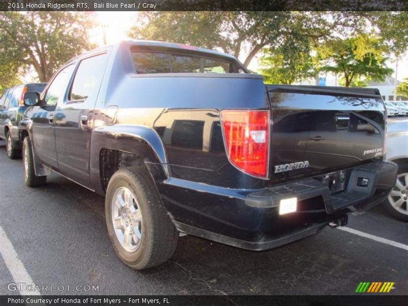 Bali Blue Pearl / Gray 2011 Honda Ridgeline RTS