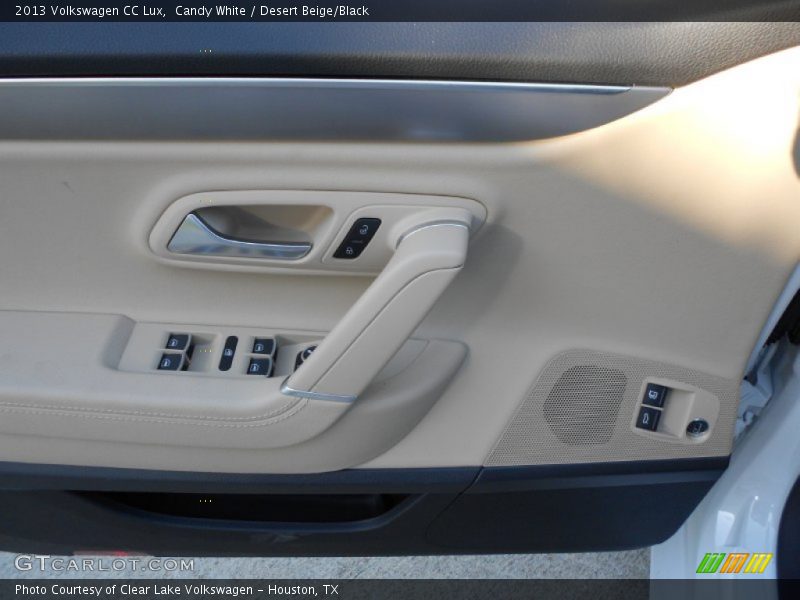 Candy White / Desert Beige/Black 2013 Volkswagen CC Lux