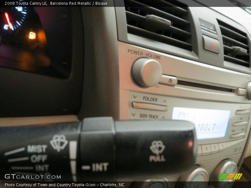 Barcelona Red Metallic / Bisque 2008 Toyota Camry LE
