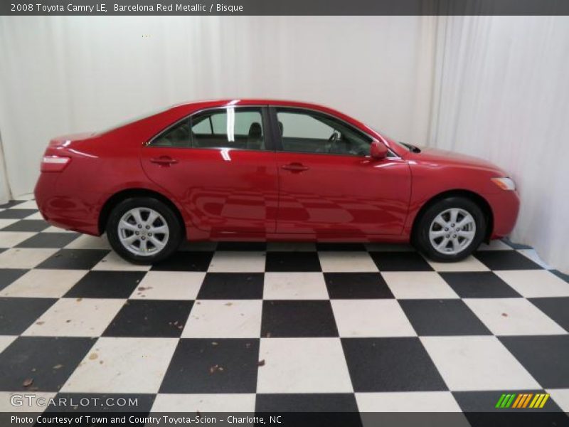 Barcelona Red Metallic / Bisque 2008 Toyota Camry LE
