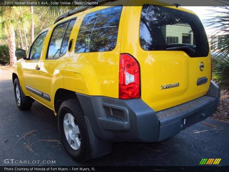 Solar Yellow / Steel/Graphite 2005 Nissan Xterra S 4x4