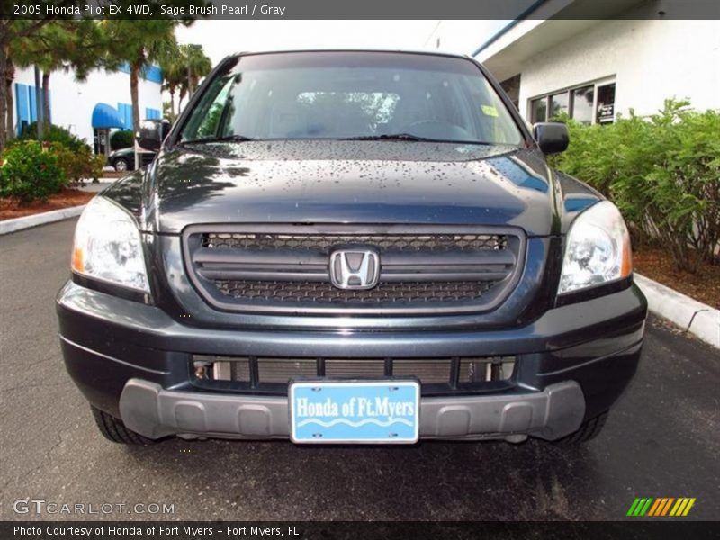 Sage Brush Pearl / Gray 2005 Honda Pilot EX 4WD